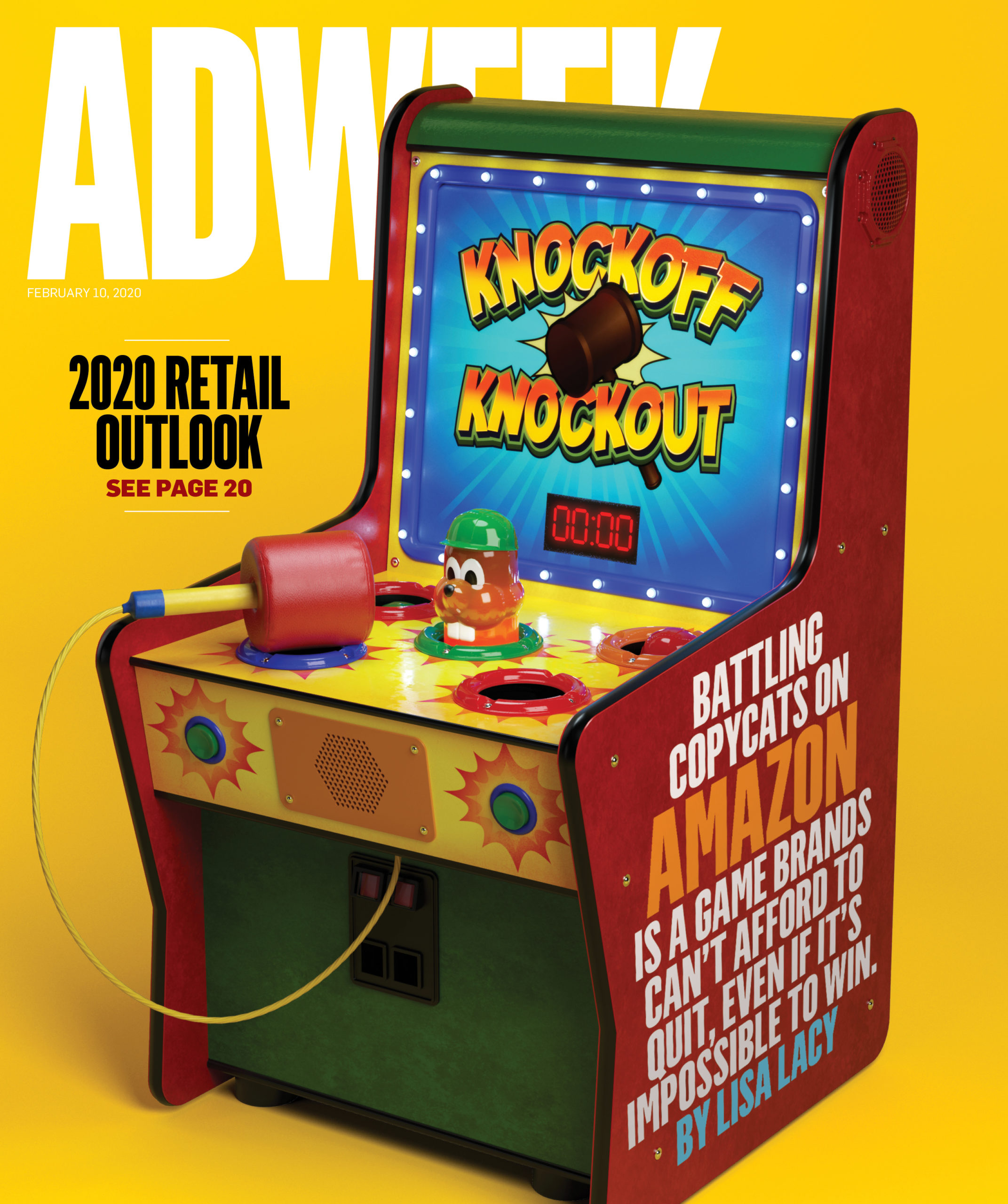 Adweek issue Retail Outlook 2020 cover Magazine cover