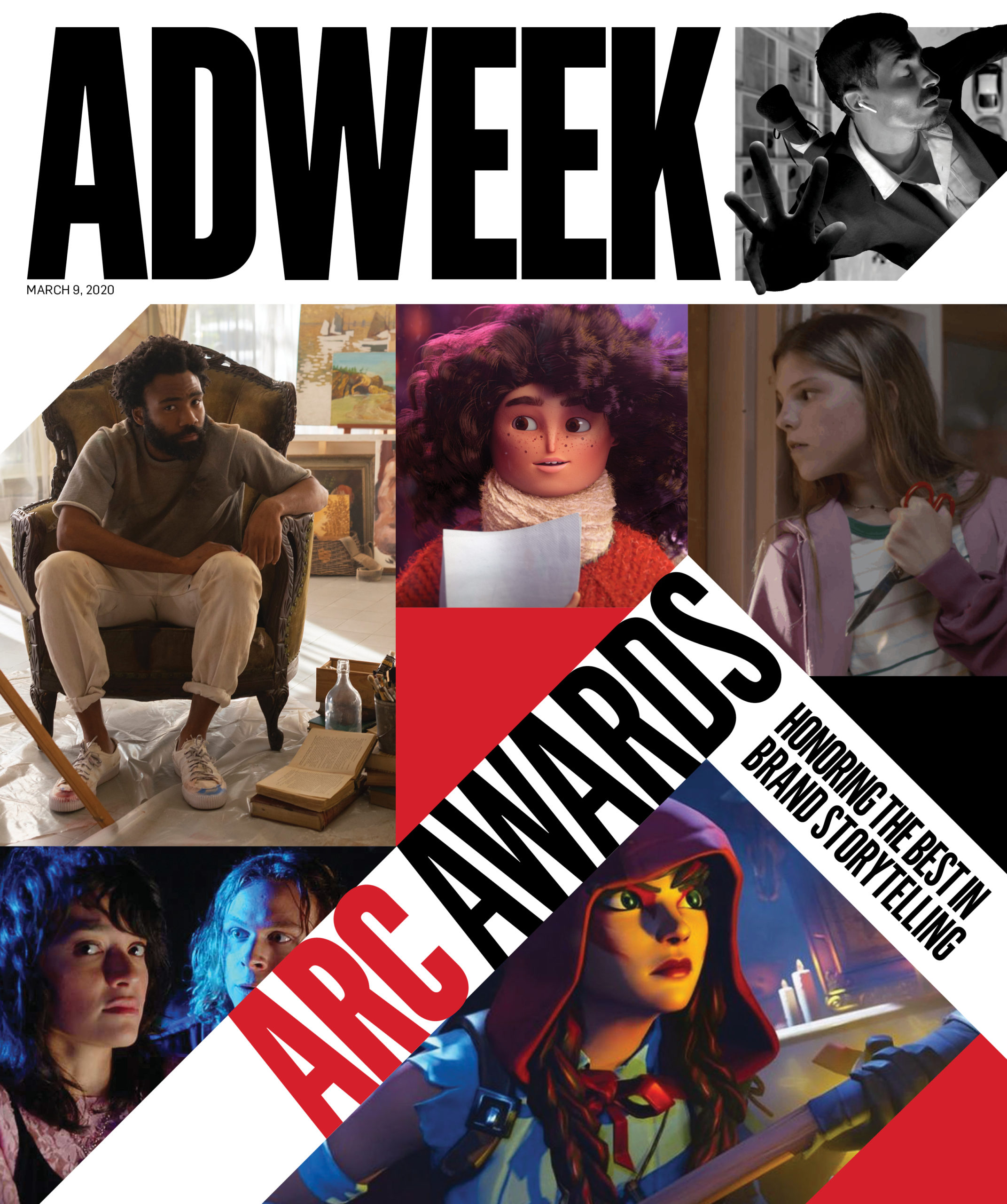 Adweek issue Storytelling/Arc Awards 2020 cover Magazine cover