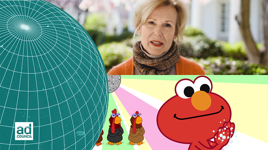 ad-council-psas-content-2020 a woman and elmo