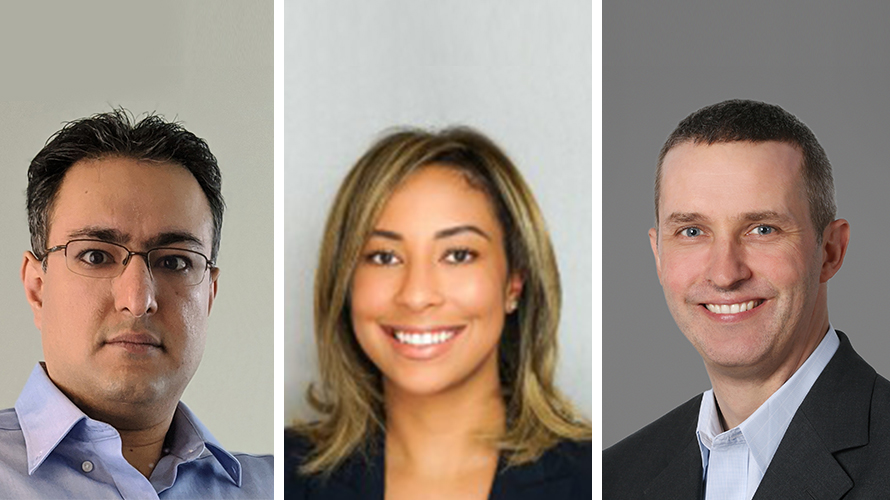 dentsu-aegis-leadership-CONTENT-2020 (L-R) Dentsu Aegis Network chief data officer Akash Jairath, chief programmatic officer Christina Mohebbi and chief technology officer Nathan Carver.