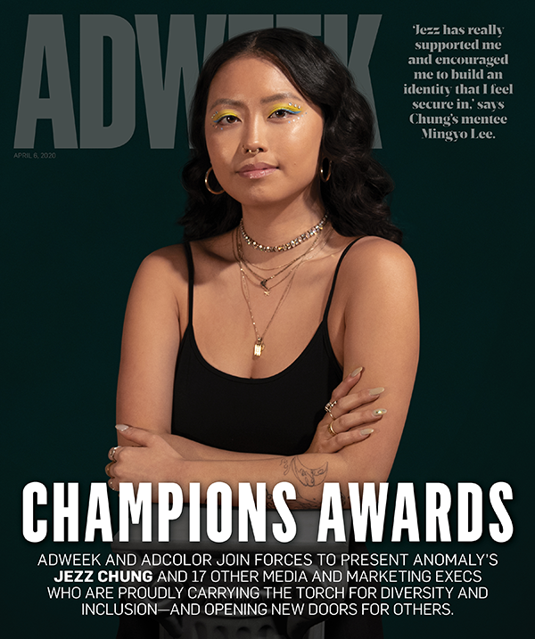 Adweek issue D&I Making Change Champions 2020 cover Magazine cover