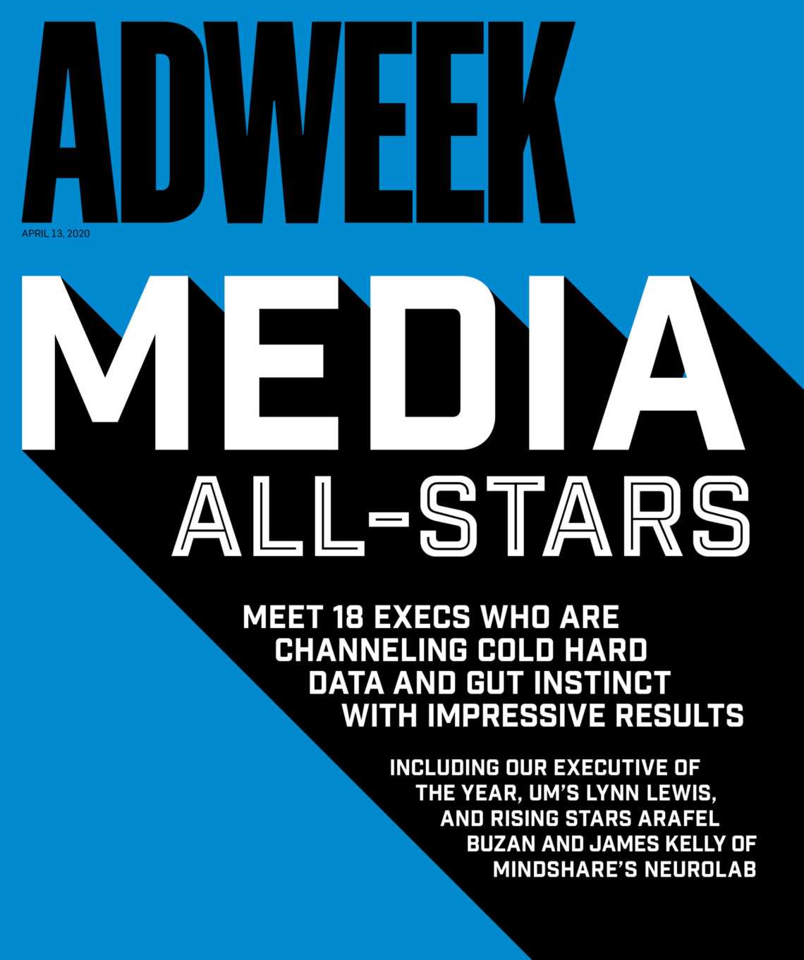 Adweek issue Media All-Stars 2020 cover Magazine cover