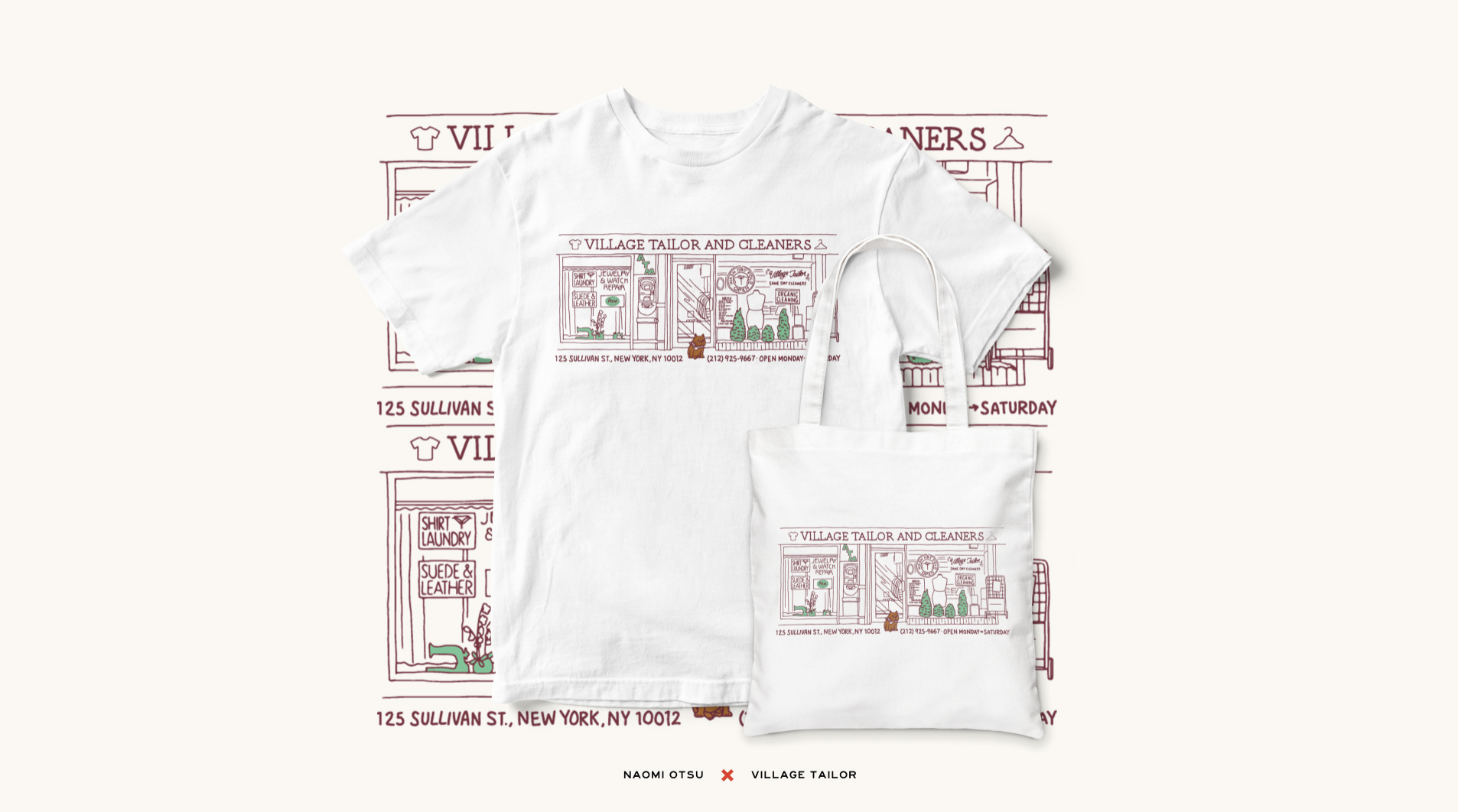 Merch Aid a t-shirt for a local market