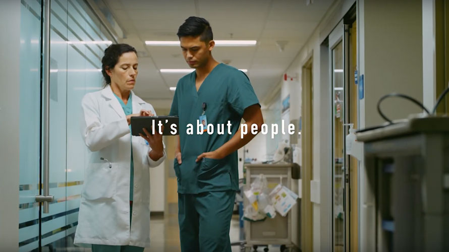 frito-lay-people-brands-CONTENT-2020 Medical staff in hallway