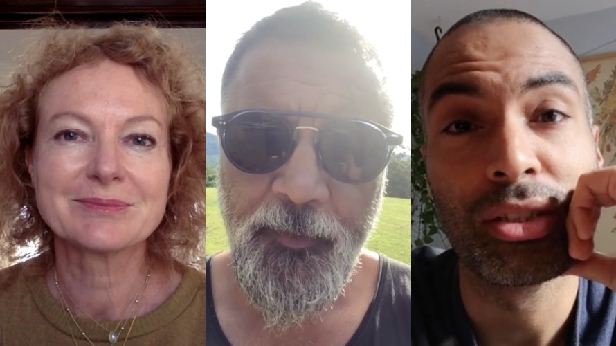 interview Image shows three creative directors