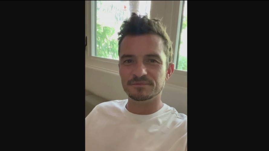 St. Luke’s Image shows actor Orlando Bloom