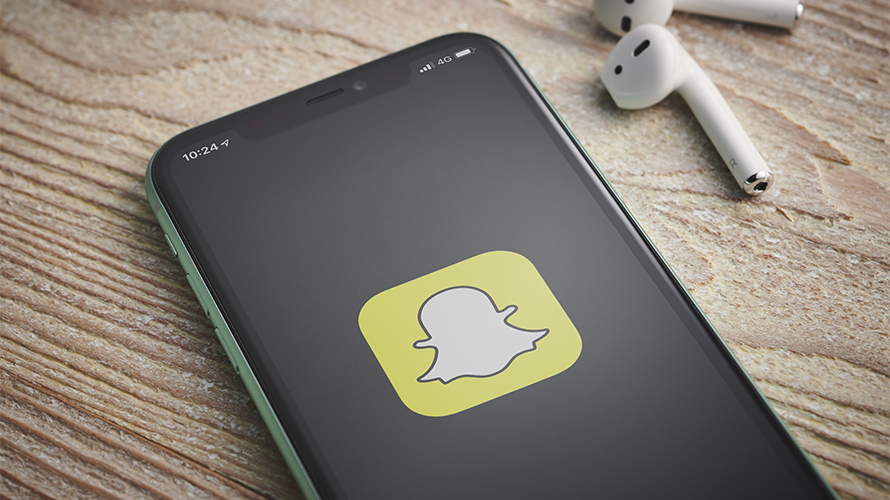 snap-new-video-ad-2020 the snapchat app logo