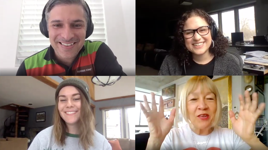 trend-mentor-content-2020 Screenshot of rising advertising stars with Cindy Gallop and Fernando Machado