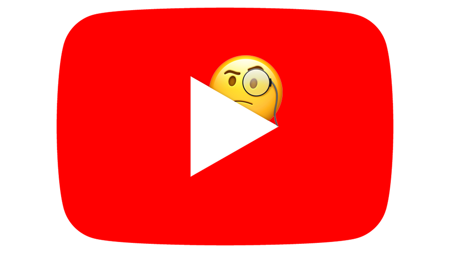 youtube-fact-checking-content-2020 youtube logo with a skeptical emoji