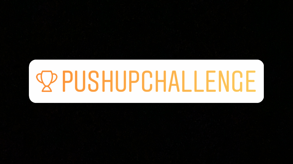 Instagram Stories Challenge Sticker
