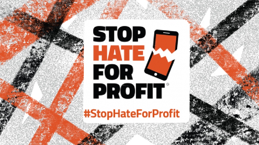 civil-rights-groups-CONTENT-2020 #stophateforprofit poster