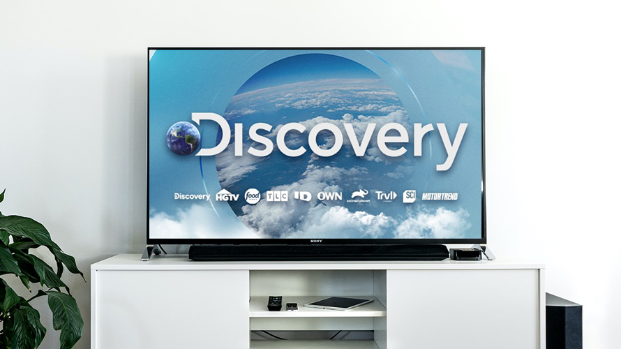 discovery-inc-addressability-initiative-CONTENT-2020 Discovery Inc. on a TV