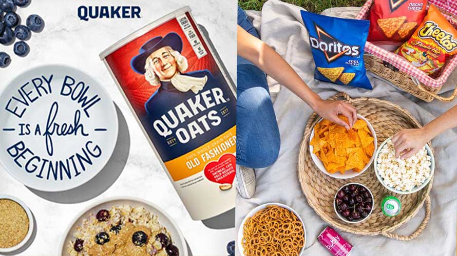 pepsi-snack-business-gains-CONTENT-2020 Quaker Oats and Frito-Lay products