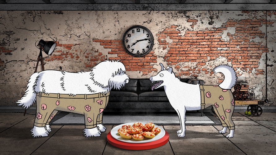 dogs-bagel-bites-campaign-CONTENT-2020 how do dogs wear pants