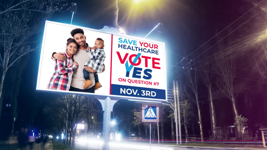 adomni-ooh-vote-CONTENT-2020 Visual OOH ad from Adomni