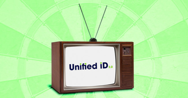 uid-2-tv-near-you-2021 A television with the Unified ID 2.0 logo