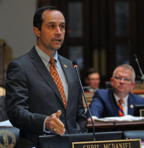 Christian McDaniel state budget Kentucky General Assembly 2020