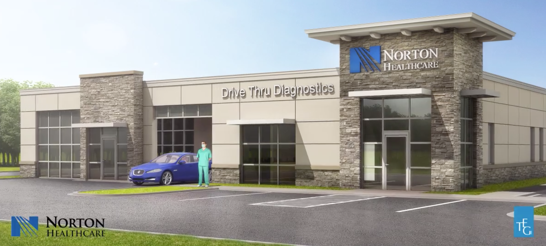 Norton Healthcare to build permanent express testing center