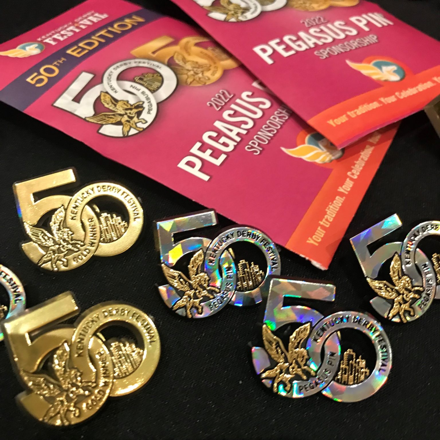 Derby Festival celebrates 50 years of Pegasus Pins