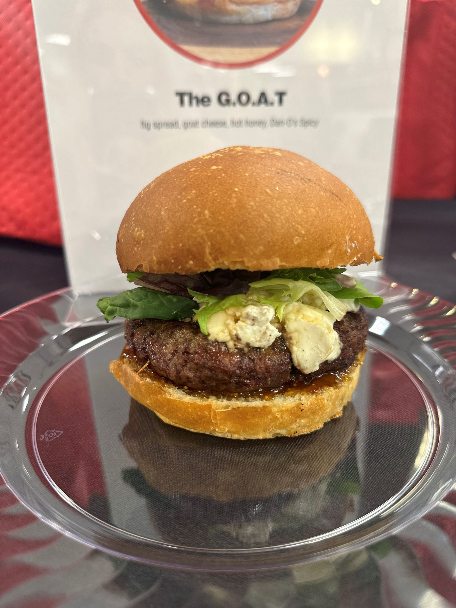 “THE G.O.A.T.” burger wins King of the Derby Burger Lane Report