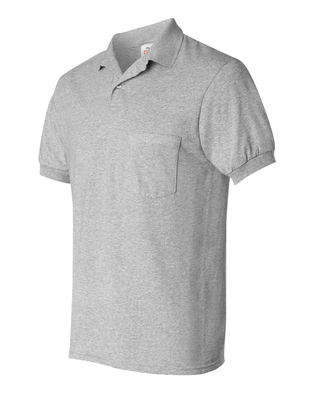 Clothing Polos Men Hanes Mens Comfortblend Ecosmart Jersey Pocket Polo