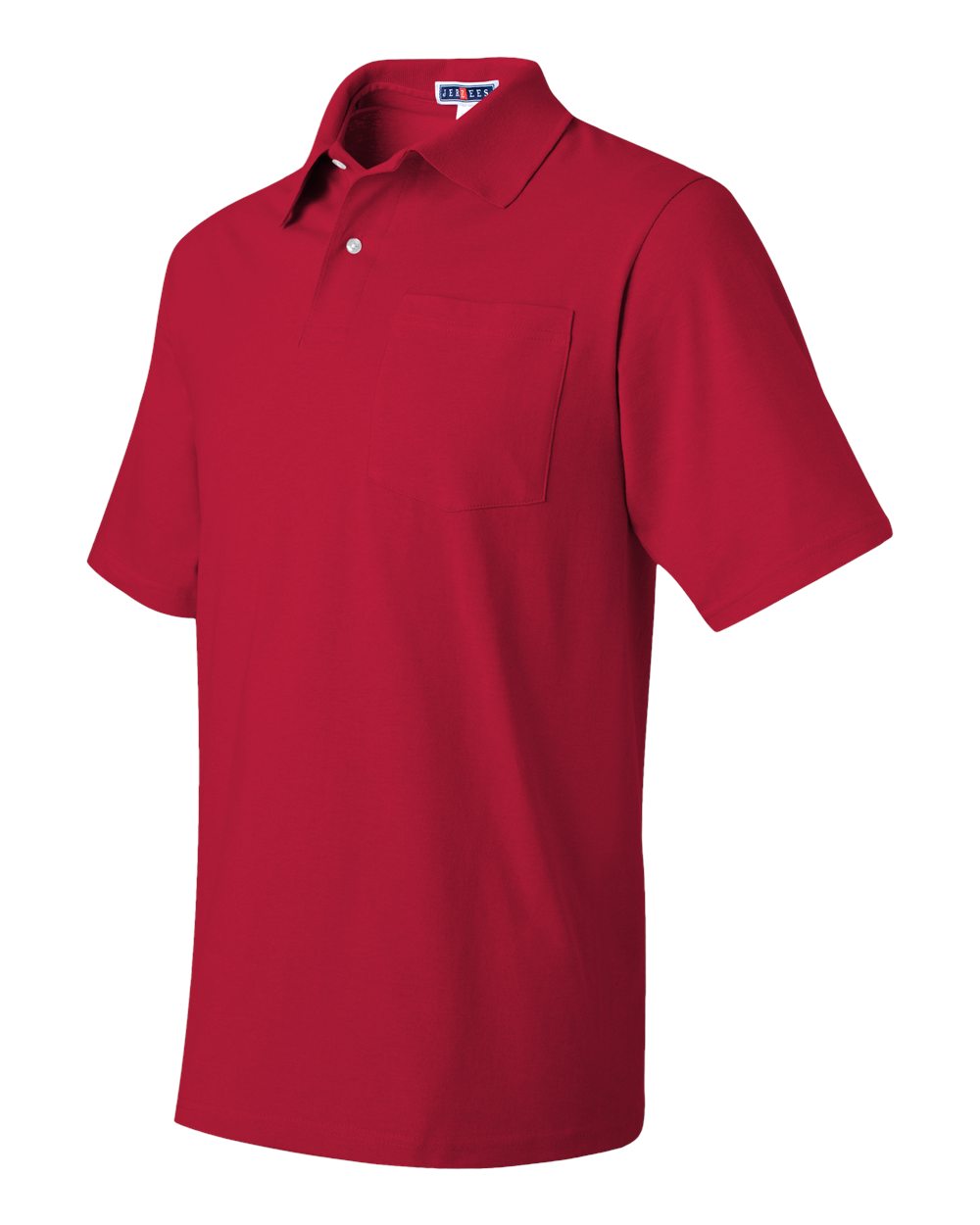 Jerzees Men's 5.6 oz. 50/50 Jersey Pocket Polo with SpotShield 436P S-4XL | eBay