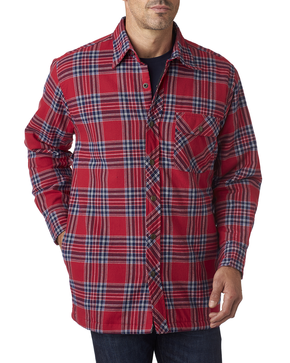 Backpacker Men's Flannel Shirt Jacket 