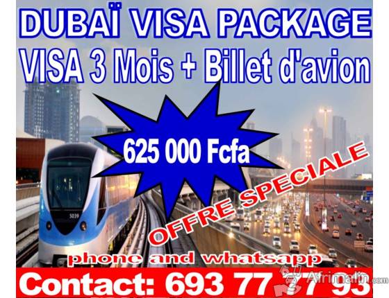 Visa Et Billet D Avion Dubai Douala Region De Littoral Cameroun Services Domestiques Autres Sur Afrimalin