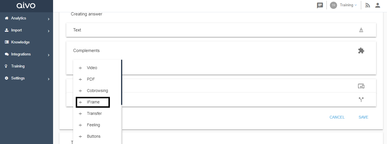 How does the iFrame tool work? AgentBot Help Center