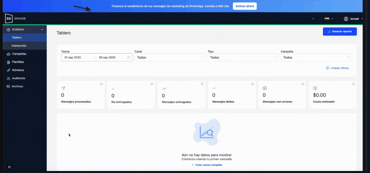 Integración de la API MM Lite de Meta para campañas de WhatsApp en ...