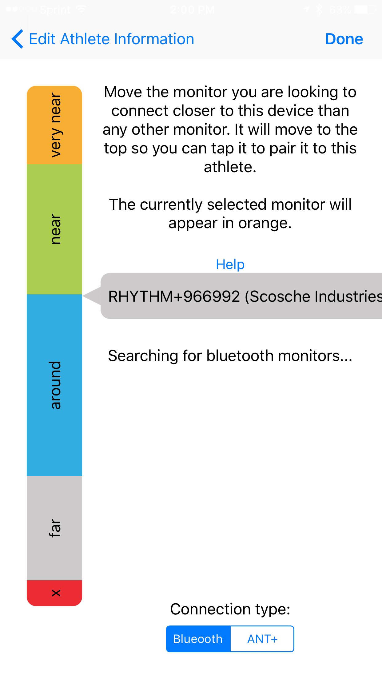 Connect Heart Rate Monitor (BLUETOOTH) ONBEAT