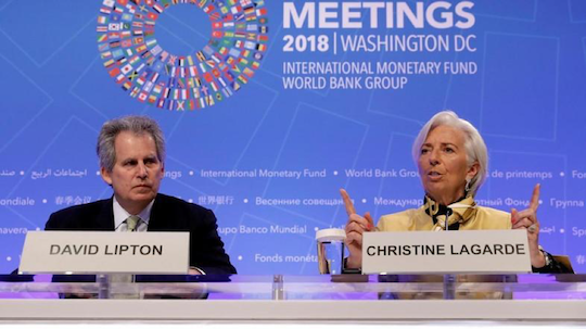 David Lipton & Christine Lagarde