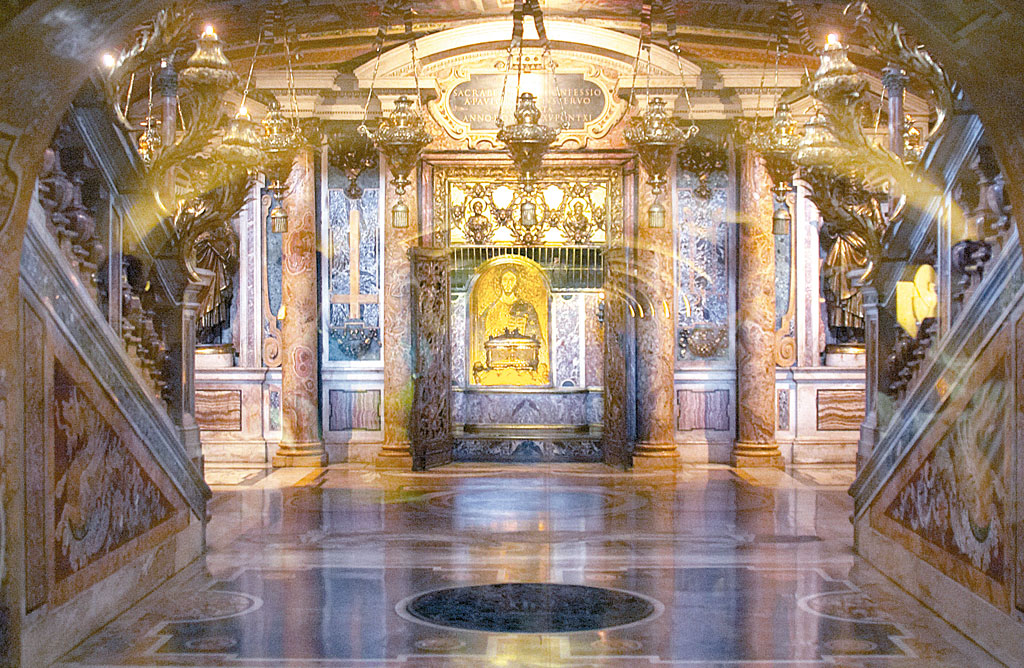 O túmulo de São Pedro Arautos