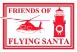 Friends of Flying Santa with Helicopter in middle