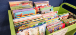 cart of children's books
