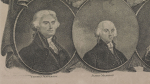profiles of Thomas Jefferson and James Madison