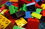 LEGO bricks of all colors