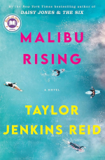 blue book cover of Malibu Rising