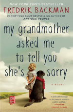 Cover of “My Grandmother Asked Me to Tell You She's Sorry” with a girl and a dog