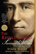 Book cover with Samuel Adams profile