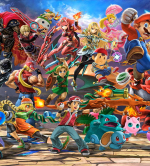 collage photo of playable Super Smash Bros characters