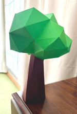 3-D paper tree