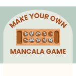 Kid's program at the Abington Free Library on Thursday, August 6 where kids can make a mancala game 