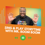 Kid's storytime with Mr. Boom Boom