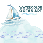 For kids entering grades 2-6, join Miss Susie for a watercolor class.