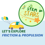 Kids STEM Class at the library. Kids will make balloon cars and learn about friction and propulsion 
