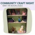 Mini Tin Bookcases