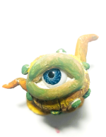 art class clay monster eye