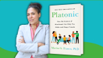 Dr. Marisa Franco with book Platonic.