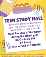 Teen Study Hall